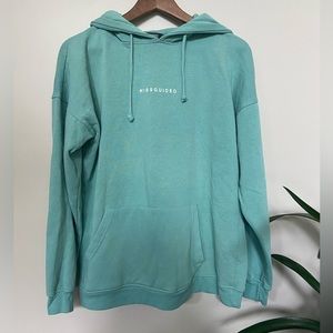 🔸 Missguided 🔸 basic teal hoodie